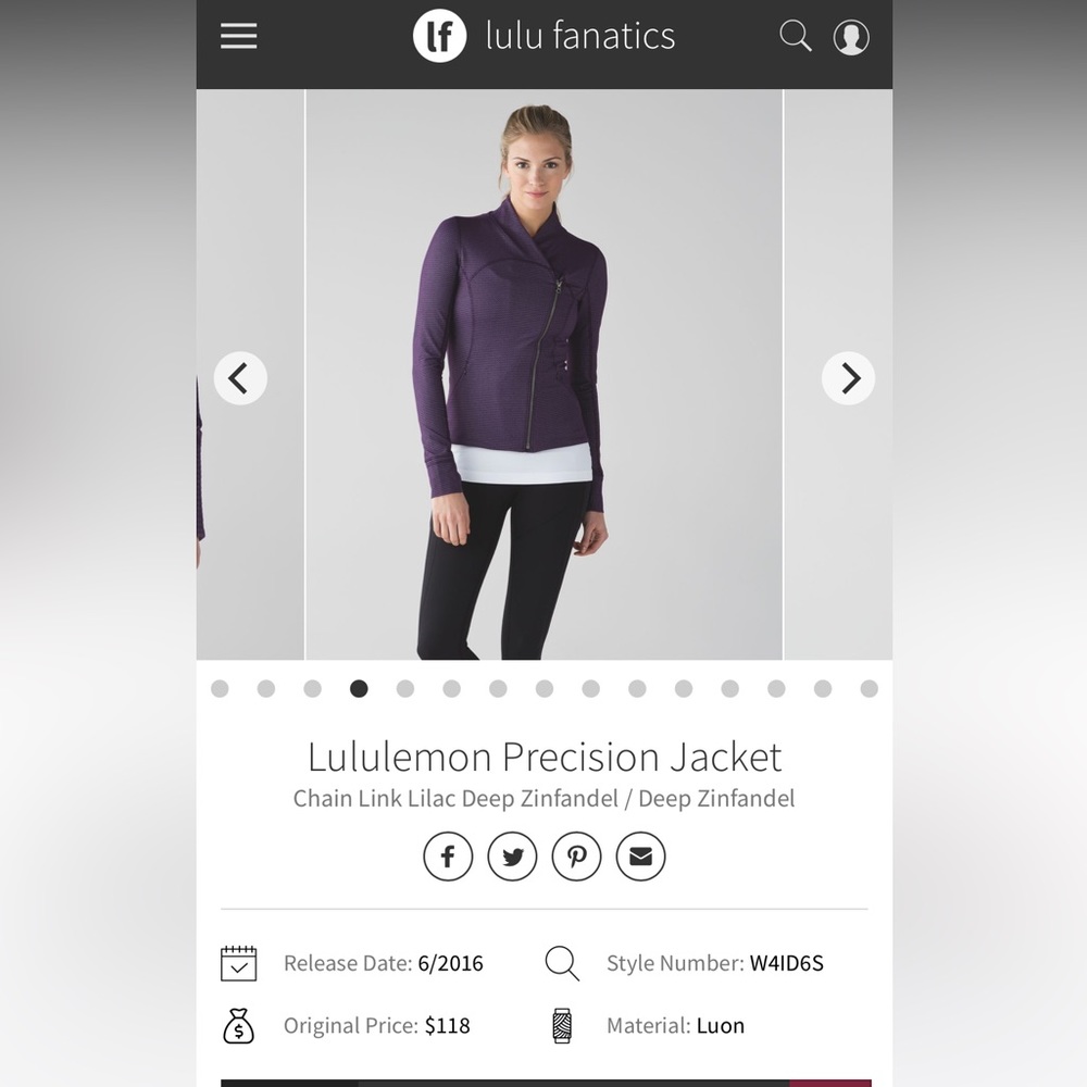 Lululemon Precision Jacket - image 3